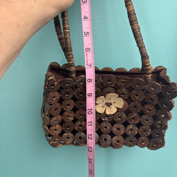Coconut Shell purse NWOT - Picture 10 of 12